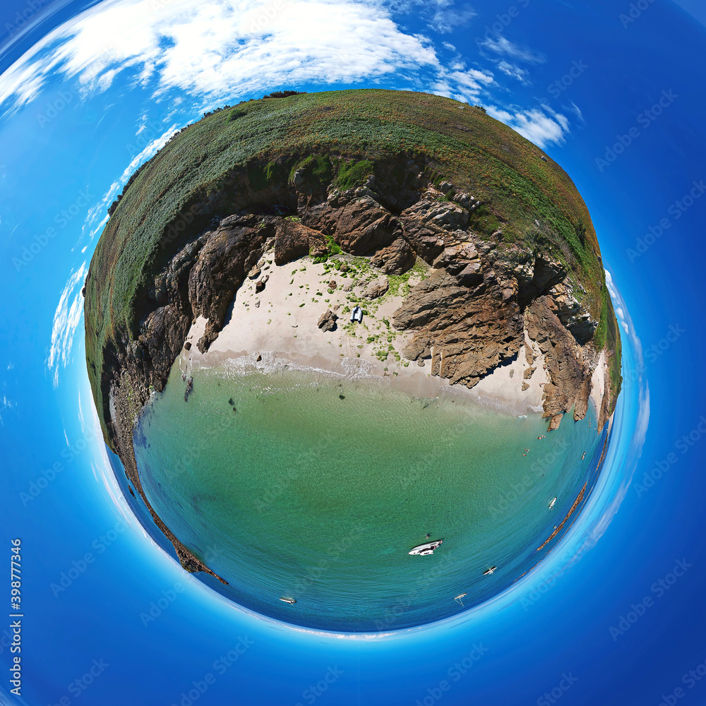 Fototapeta premium Tiny Planet - México Places