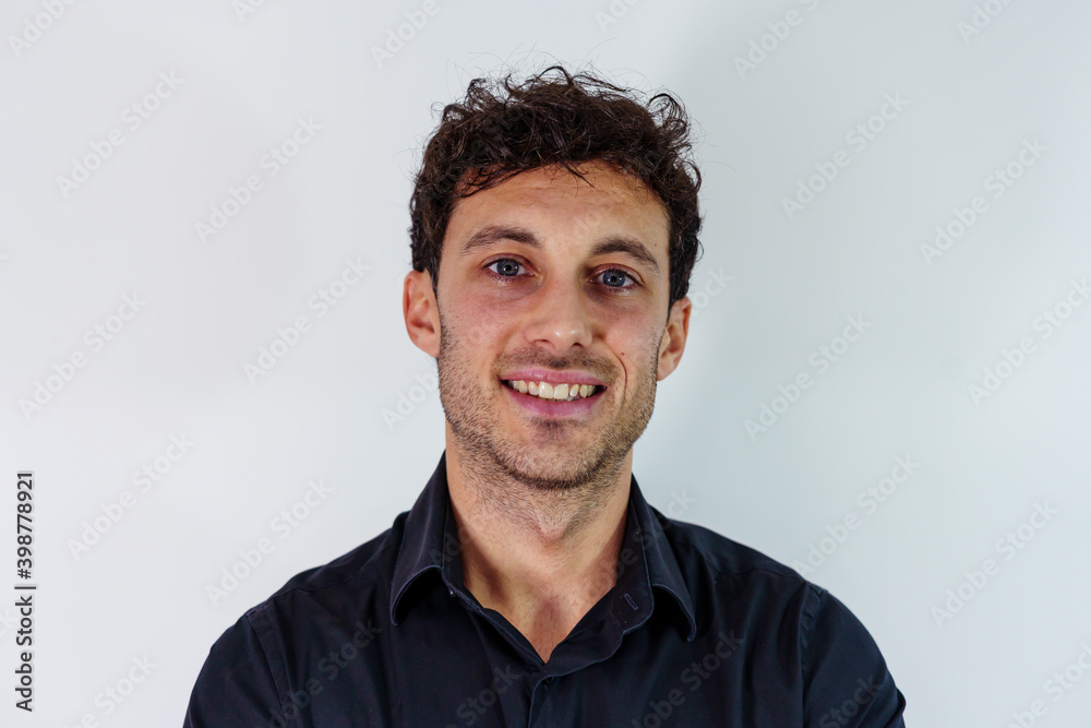 portrait of a young caucasian entrepreneur portrait of a young caucasian entrepreneur
