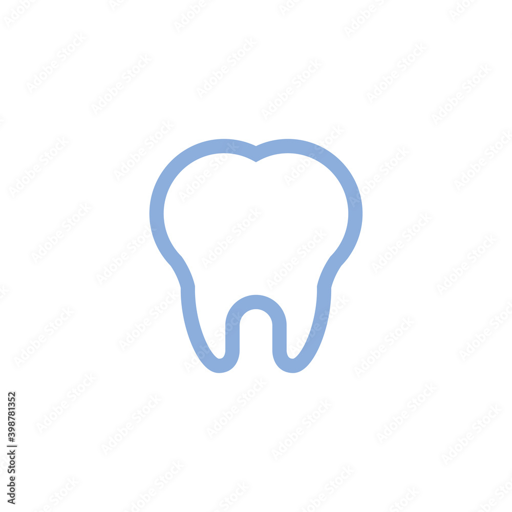 Tooth icon. Symbol of dentist and mouth health. Teeth hygiene vector. Tooth icon. Symbol of dentist and mouth health. Teeth hygiene vector.