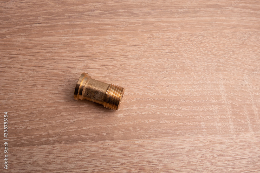 Domestic water supply brass fittings kit. 1/2 union, nuts and rubber washers. Domestic water supply brass fittings kit. 1/2 union, nuts and rubber washers.