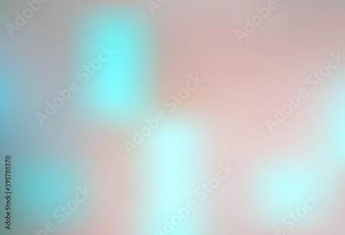 Light Pink, Green vector blurred template.