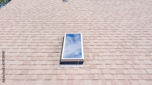 roof with skylight