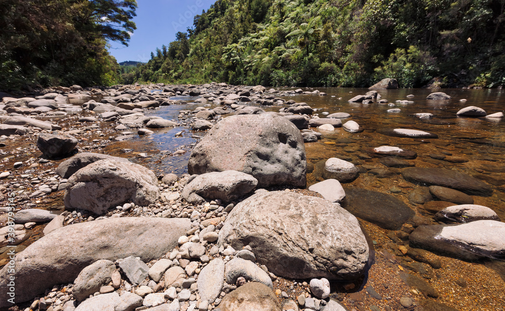 Kauaeranga River in New Zealand Kauaeranga River in New Zealand