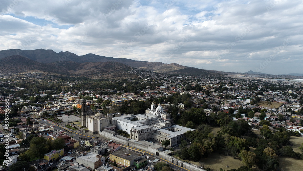 Vistas aéreas de Tepotzotlán, Estado de México