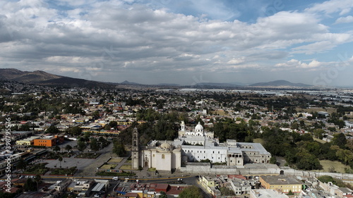 Vistas aéreas de Tepotzotlán, Estado de México photo