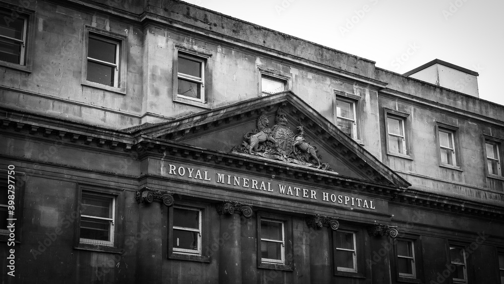 Royal Mineral Water Hospital in Bath England - travel photography