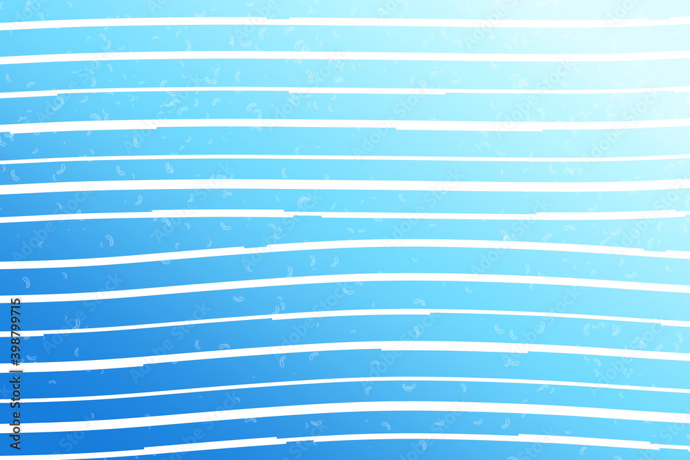 Hintergrund blau weiß mit weißen streifen Linien Kreide quer Verlauf oben hell unten dunkel Winter kalt Kälte Vorlage Layout Template website Wasser unterwasser Luftblasen Aquarium frisch Frühling