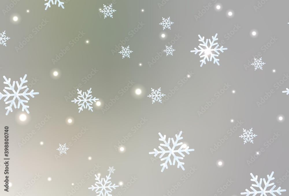 Light Gray vector layout in New Year style. Light Gray vector layout in New Year style.