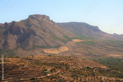 bonito horizonte en la sierra almeriense 