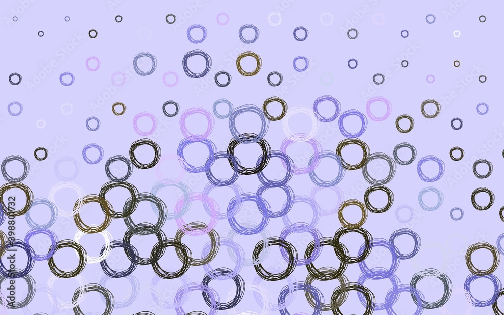 Light Pink, Green vector template with circles. Light Pink, Green vector template with circles.