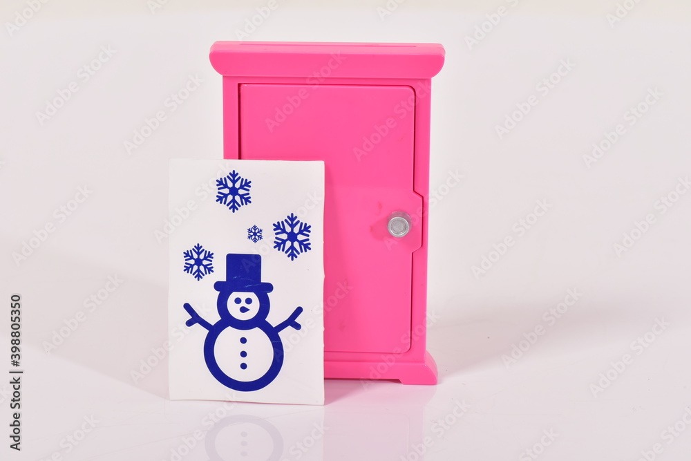 雪だるまと扉 雪だるまと扉