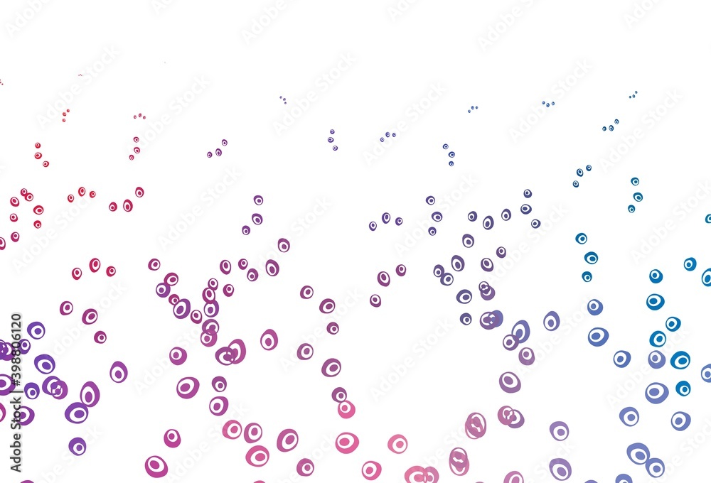 Light Blue, Red vector texture with disks. Light Blue, Red vector texture with disks.