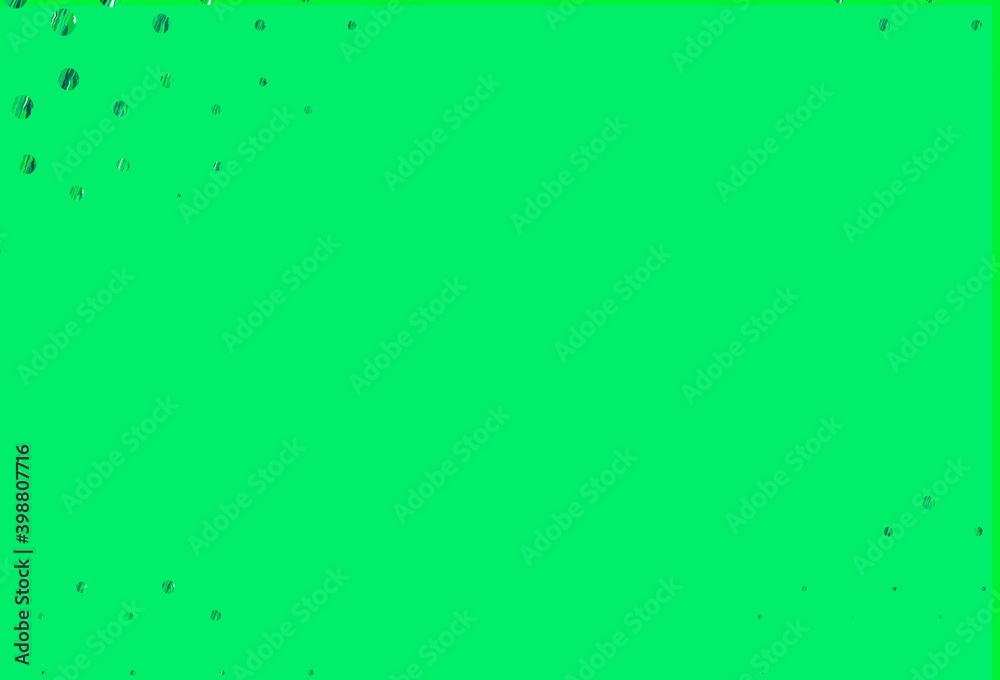 Light green, yellow vector cover with spots. Light green, yellow vector cover with spots.