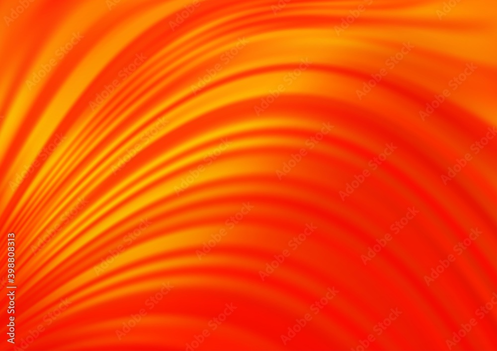 Light Orange vector blurred shine abstract pattern. An elegant bright illustration with gradient. The template can be used for your brand book. Light Orange vector blurred shine abstract pattern. An elegant bright illustration with gradient. The template can be used for your brand book.