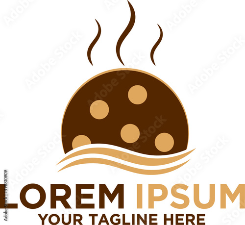 Pastries dipped in water logo