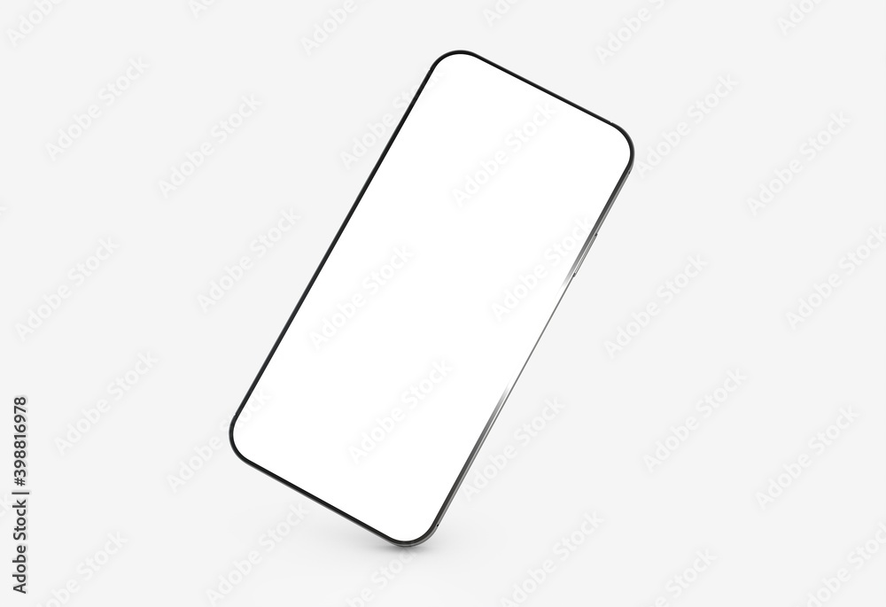 a digital smartphone device mobile phone 3d isolated a digital smartphone device mobile phone 3d isolated