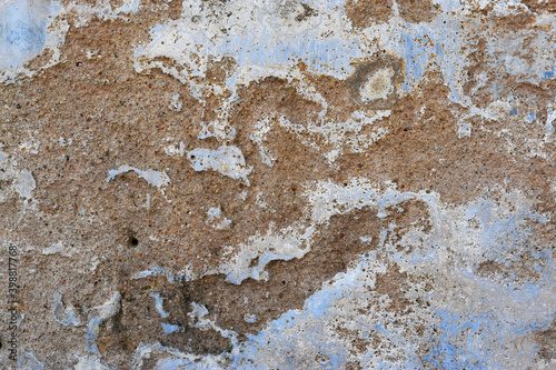 Old cement wall with rough surface © nawin
