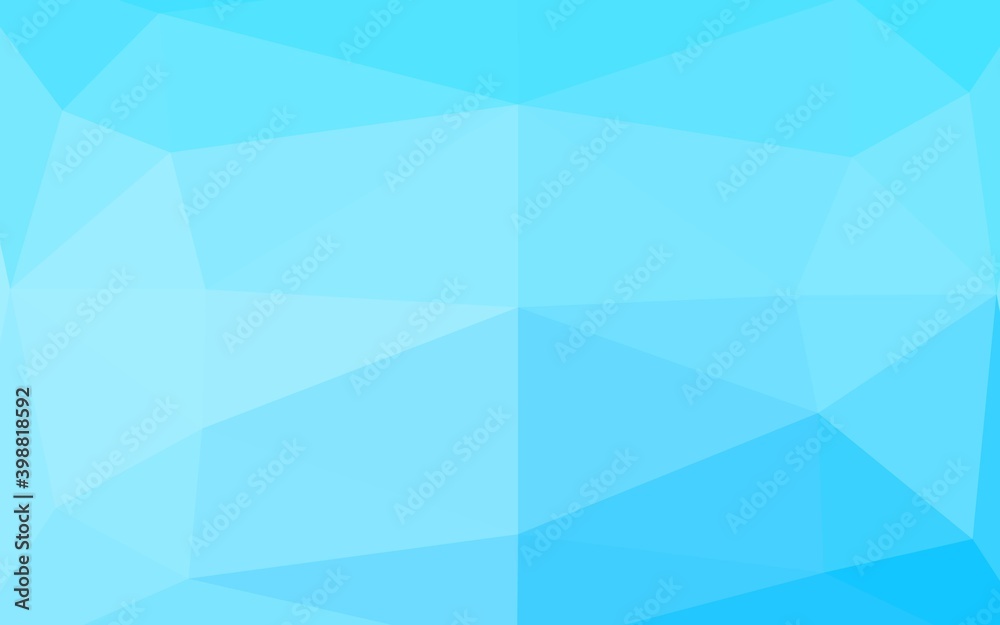 Light BLUE vector polygon abstract backdrop. Geometric illustration in Origami style with gradient. Brand new design for your business. Light BLUE vector polygon abstract backdrop. Geometric illustration in Origami style with gradient. Brand new design for your business.