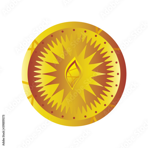 gold ornament ethnicity culture decoration