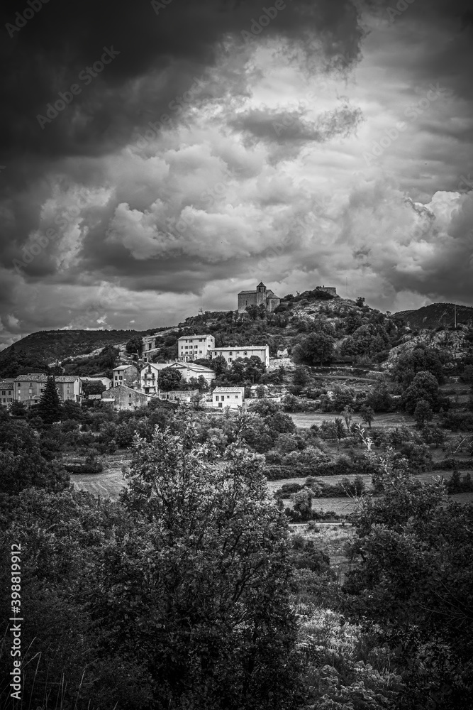 National Park of Prealpes D Azur in France - awesome landscaoe - wide angle view National Park of Prealpes D Azur in France - awesome landscaoe - wide angle view
