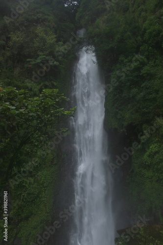 This photo is a photo of the tourist attraction of Curug Bajing which is tall and large. the location of Pekalongan, Central Java Indonesia.