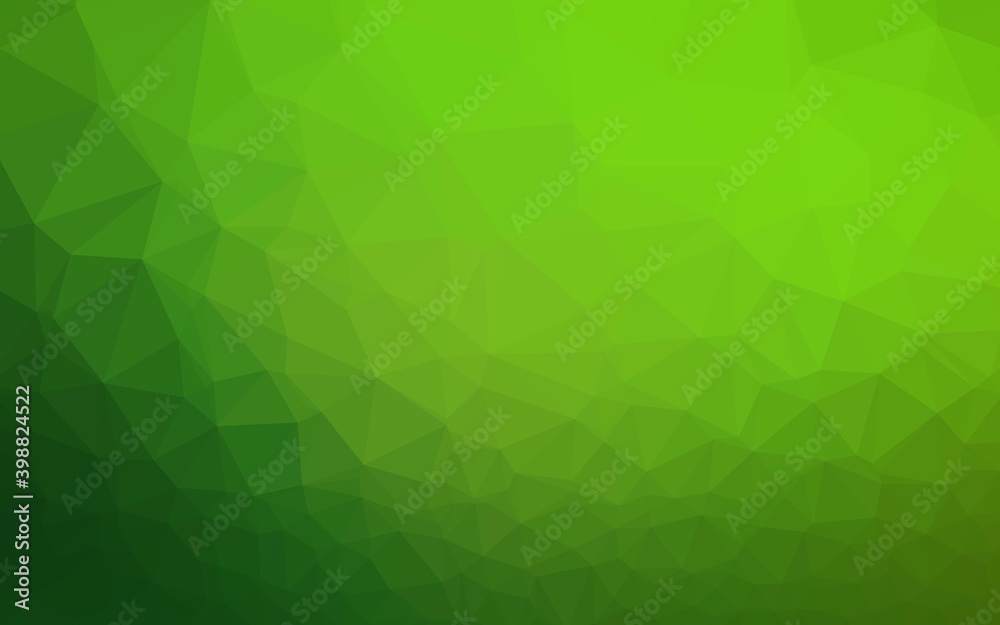 Light Green vector abstract polygonal layout. A completely new color illustration in a vague style. Template for your brand book. Light Green vector abstract polygonal layout. A completely new color illustration in a vague style. Template for your brand book.