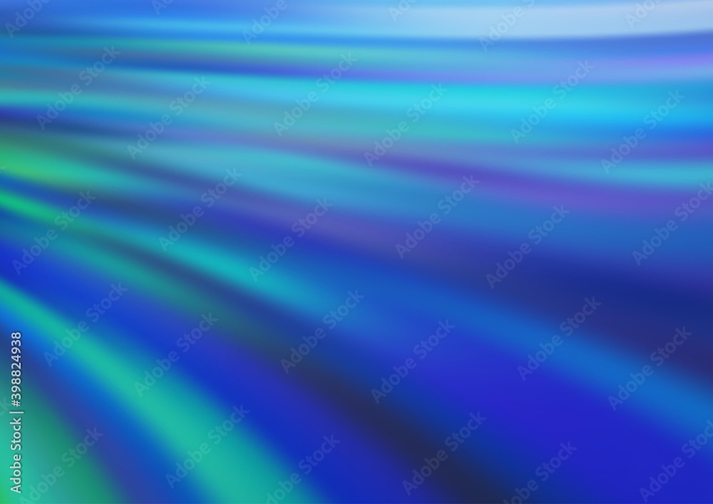 Light BLUE vector background with bent ribbons. Geometric illustration in marble style with gradient. A completely new template for your business design. Light BLUE vector background with bent ribbons. Geometric illustration in marble style with gradient. A completely new template for your business design.