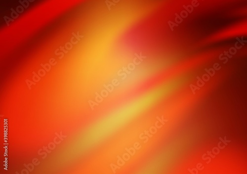 Light Red, Yellow vector blurred bright pattern. Shining colorful illustration in a Brand new style. A completely new design for your business.