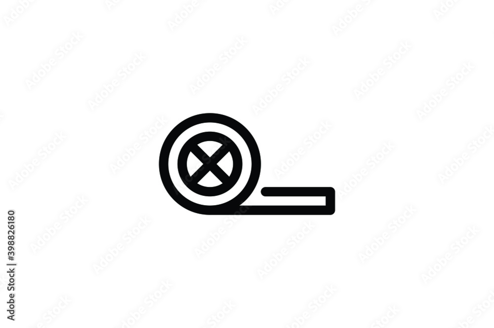 Tattoo Outline Icon - Bandage Roll