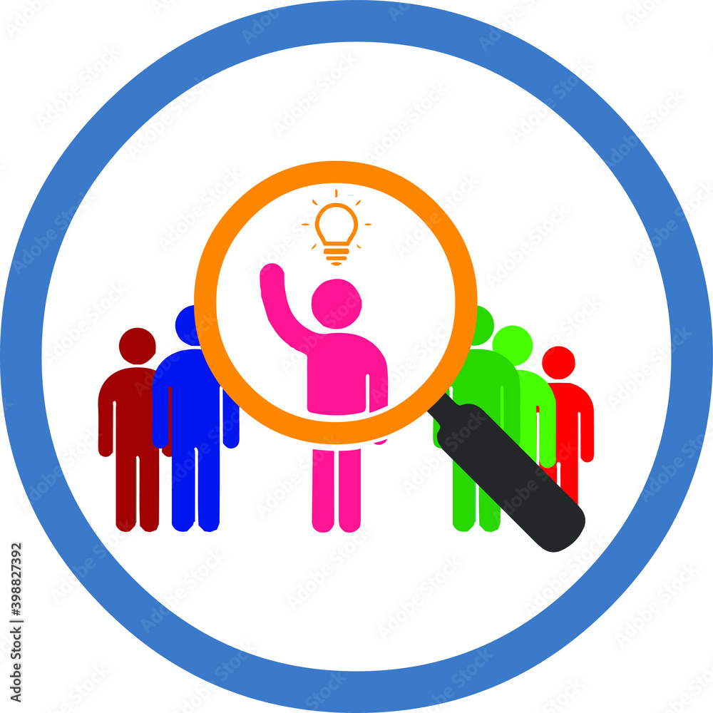 Vector icon for Acquire Talent