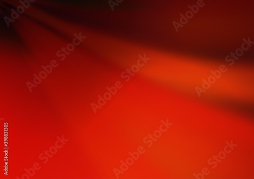 Dark Red, Yellow vector abstract blurred pattern. Colorful illustration in blurry style with gradient. The elegant pattern for brand book.