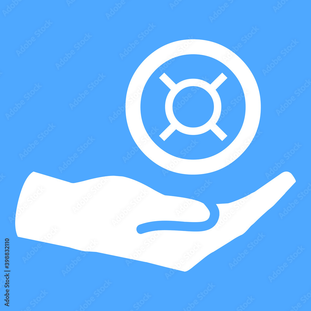 Saving icon for Generic Currency Symbol EPS10 Saving icon for Generic Currency Symbol EPS10