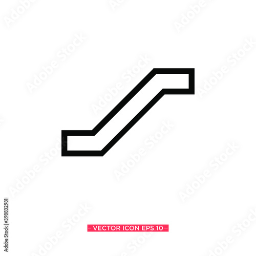 Stairs Icon Vector Illustration