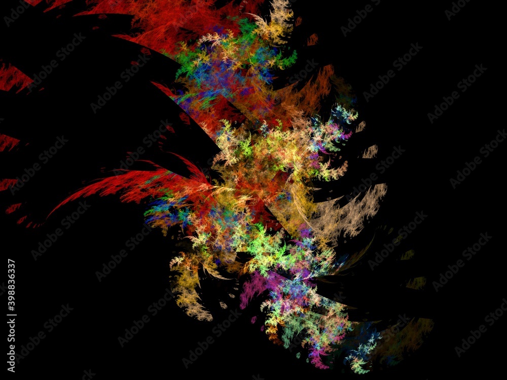 Imaginatory fractal background Image Imaginatory fractal background Image