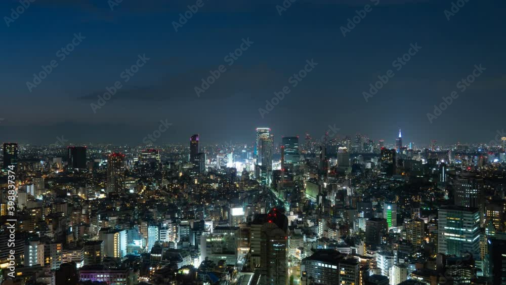 東京風景・タイムラプス