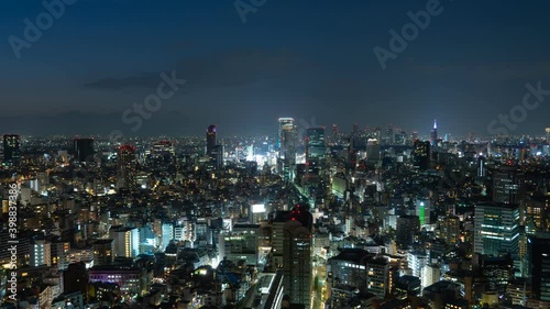 Wallpaper Mural 東京風景・タイムラプス Torontodigital.ca