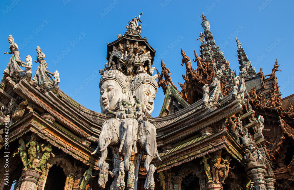 The Sanctuary of Truth
Pattaya district Chonburi Thailand Asia The Sanctuary of Truth
Pattaya district Chonburi Thailand Asia
