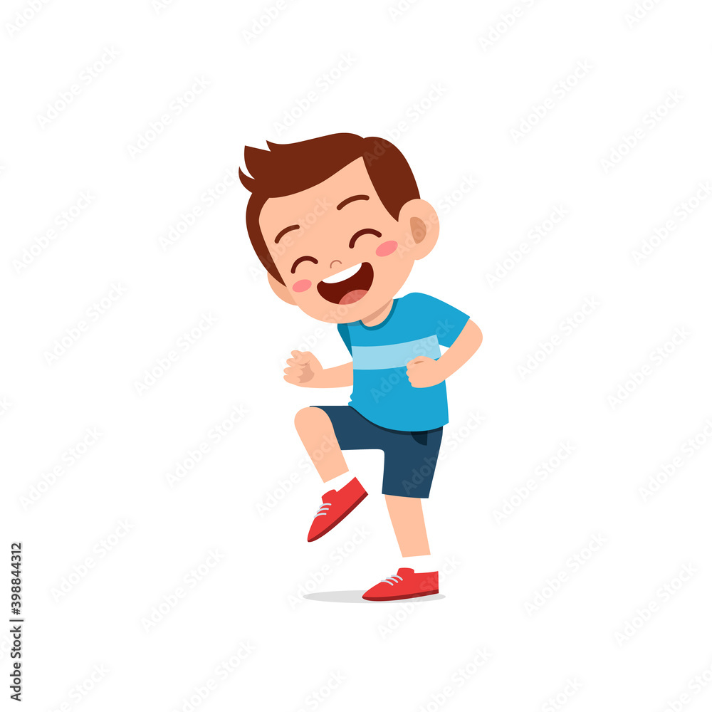 cute little kid boy show happy and celebrate pose expression cute little kid boy show happy and celebrate pose expression