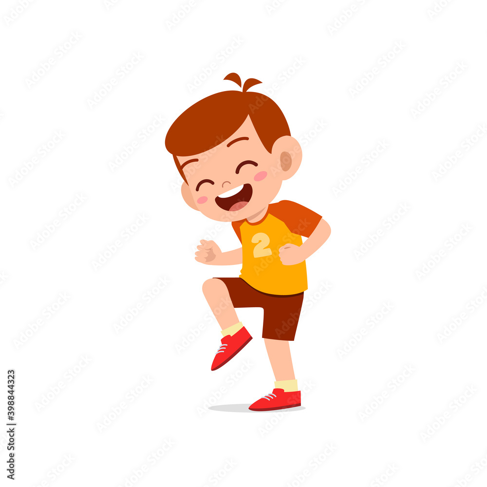 cute little kid boy show happy and celebrate pose expression cute little kid boy show happy and celebrate pose expression