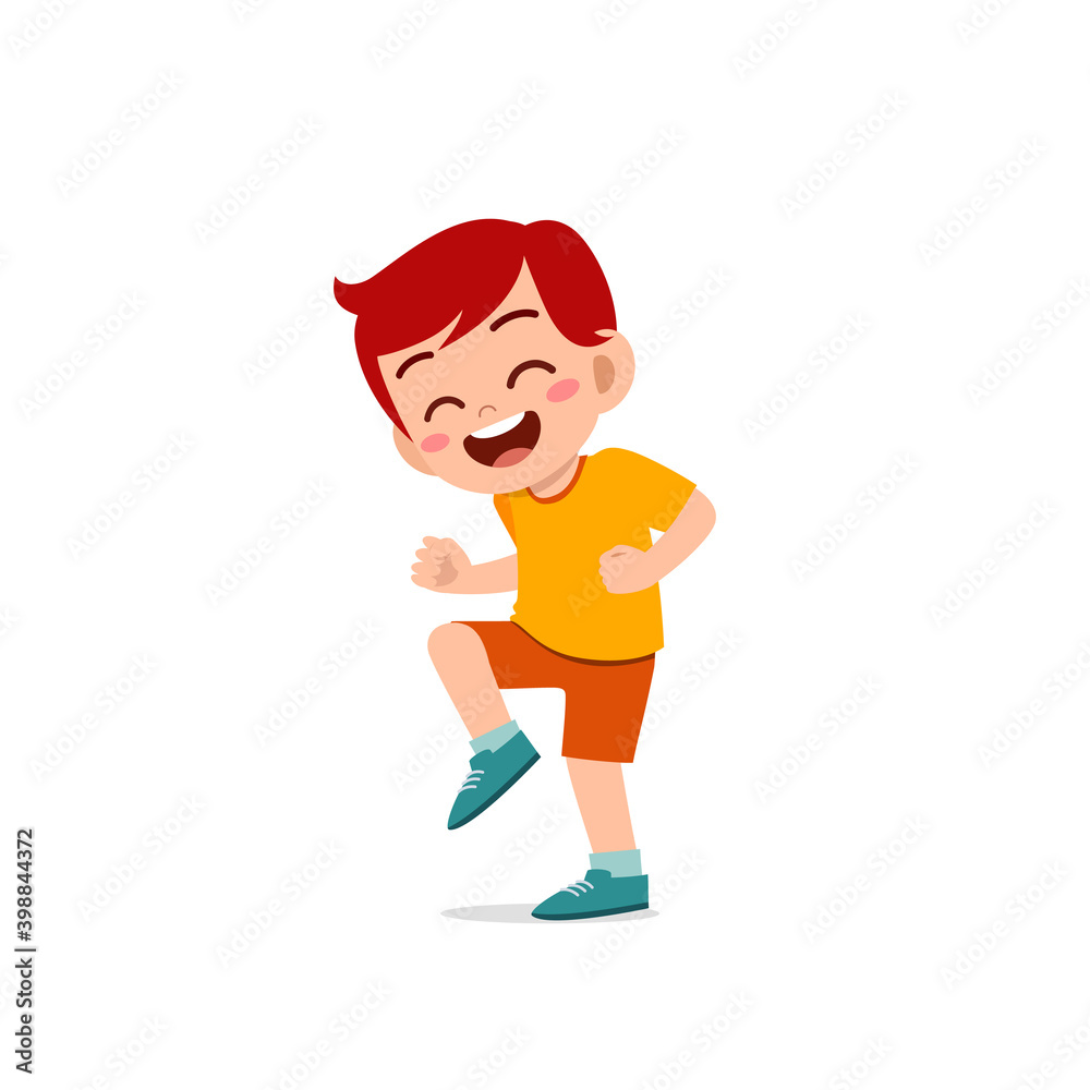 cute little kid boy show happy and celebrate pose expression cute little kid boy show happy and celebrate pose expression