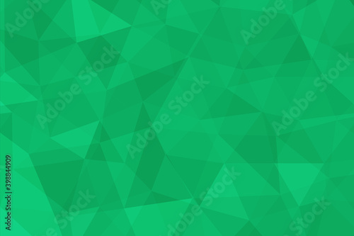 pattern of green geometric shapes abstract background
