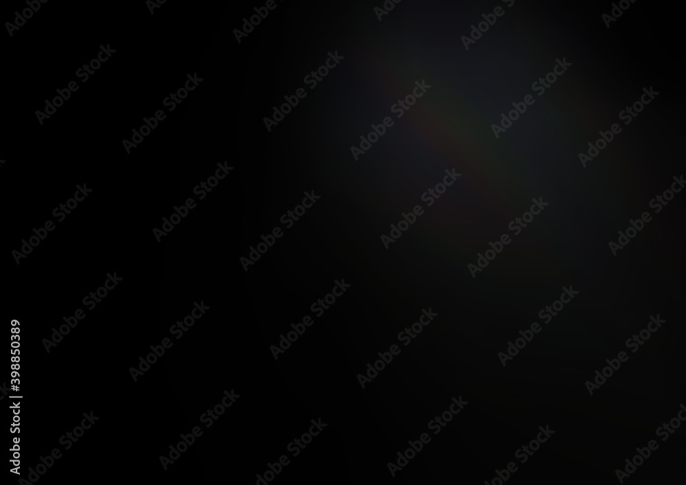 Obraz premium Dark Black vector abstract blurred template. Colorful illustration in blurry style with gradient. A completely new template for your design.