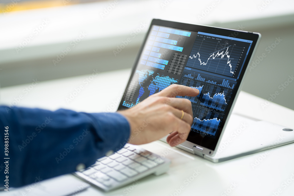 KPI Business Market Dashboard Data Technology