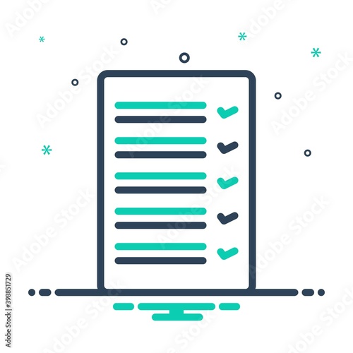 Mix icon for result