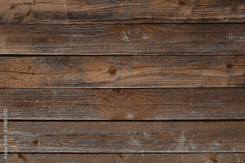 Old barn boards. Wooden background, texture with cracks