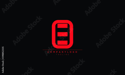 CEO OE Abstract initial monogram letter alphabet logo design photo