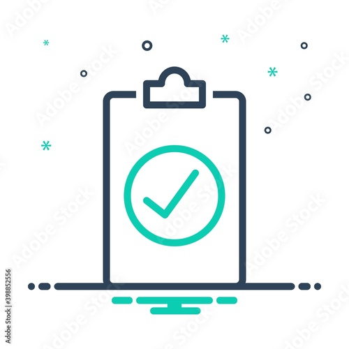Mix icon for assess