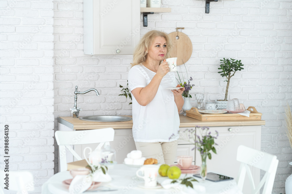 Menopause support concept. Women in adulthood suffer from a harmonious restructuring of the body and need medical support. Menopause support concept. Women in adulthood suffer from a harmonious restructuring of the body and need medical support.