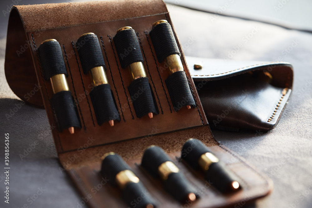 cartridges for a hunting rifle. carbine