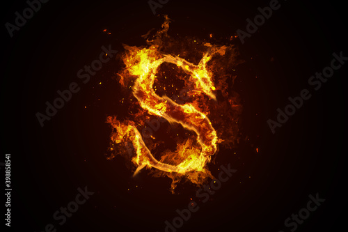 Fire letter S